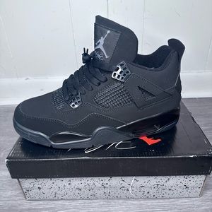 Jordan 4 black cats size 10.5 brand new